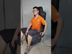 ghế lái xe buýt da PU Đen ghế treo không khí A800 sang trọng điều chỉnh