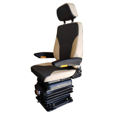 Offwhite Đen ghế treo cơ khí M801 High Back Điều chỉnh ghế lái xe