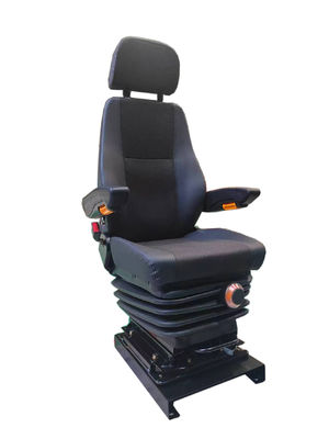 Đen PU chỗ ngồi xe lửa Đường sắt xoay ghế ngồi trên không với đường ray trượt