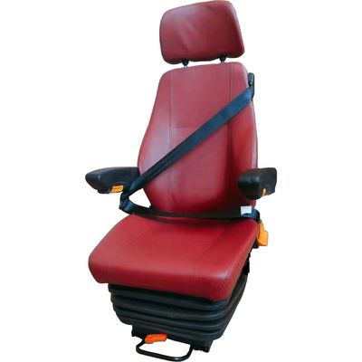 Đỏ Universal Air Suspension Tractor Seat Thiết bị hạng nặng ghế thay thế