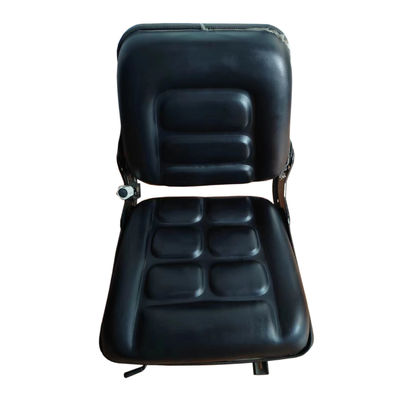 Đen ghế nâng với dây an toàn PU Farm Universal Tractor Seat