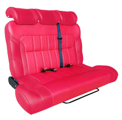 Red Campervan Gập ghế giường tùy chỉnh Gập ghế van với dây an toàn